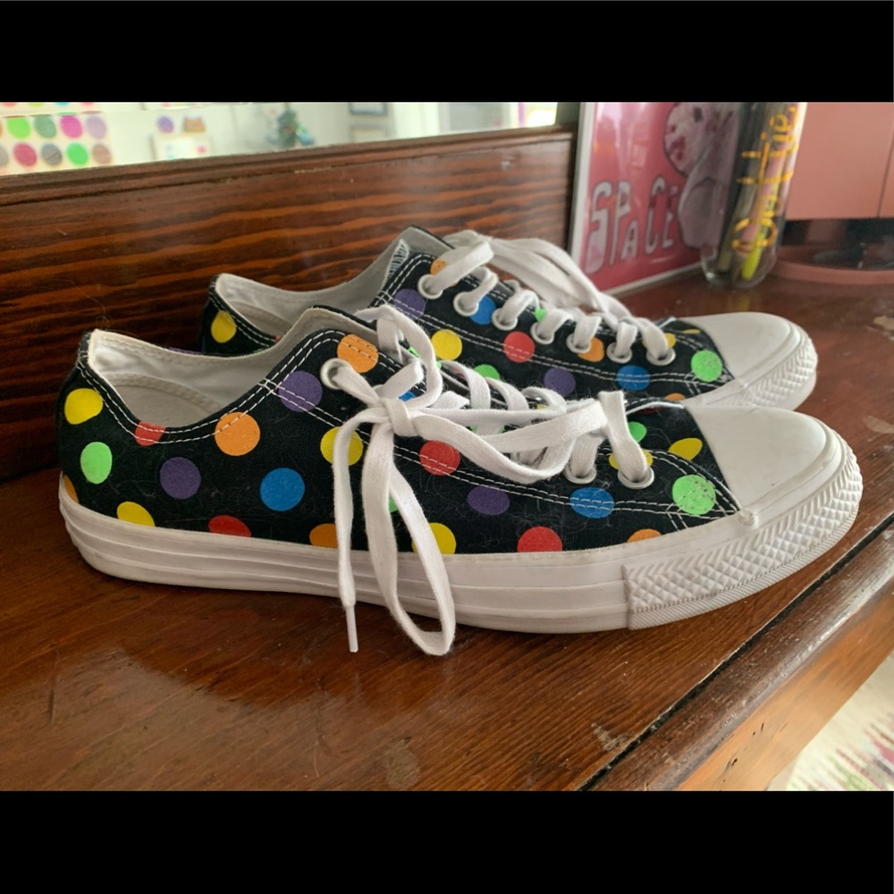 Pride Rainbow Converse Women Size 11